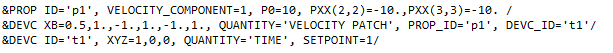 fds scrn velpatch parabolic input